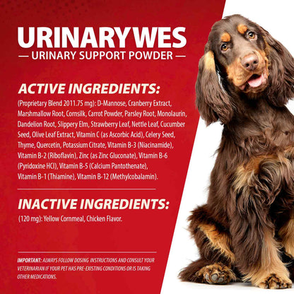 Urinary Support Powder with D-Mannose for Dogs & Cats