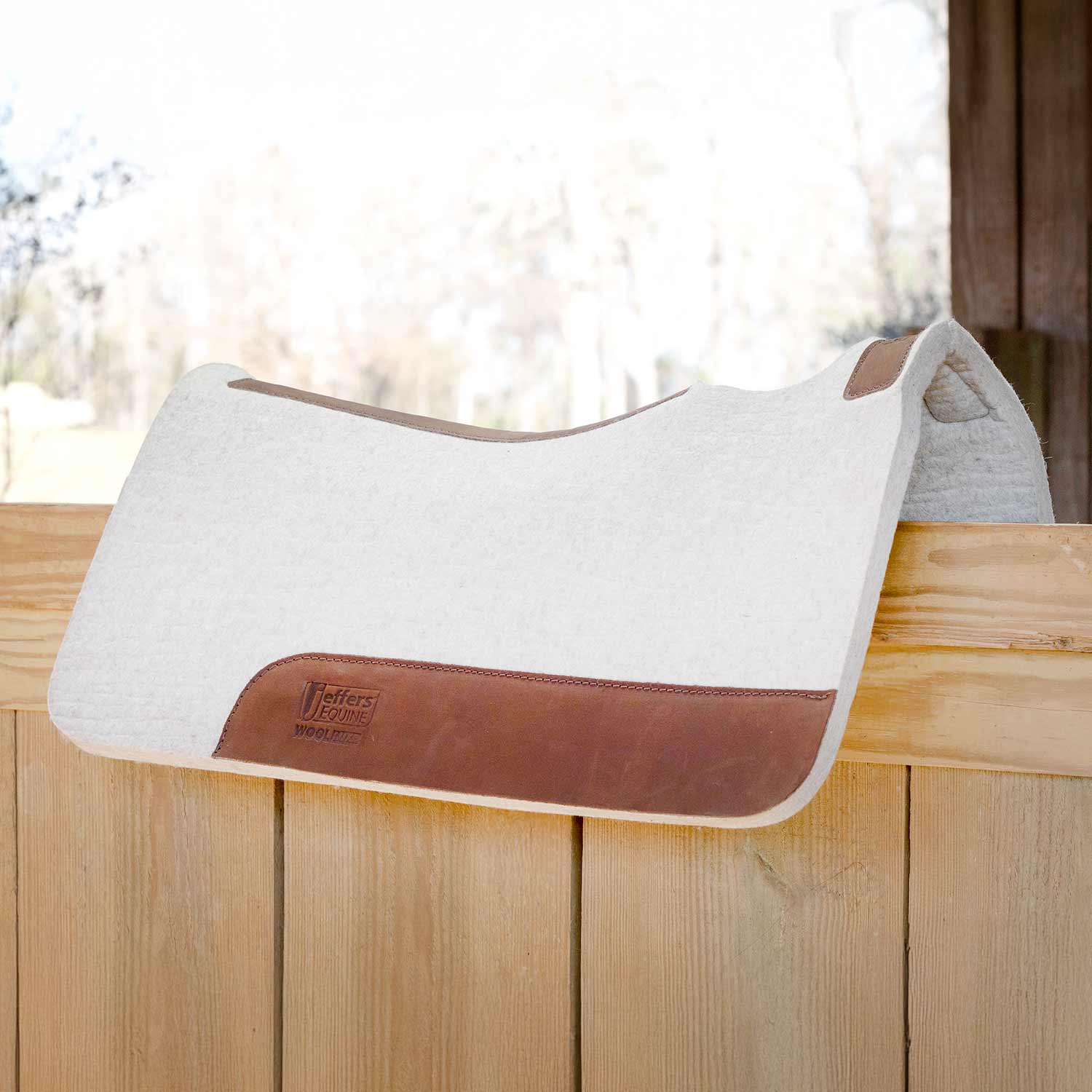 100% wool equine saddle pad