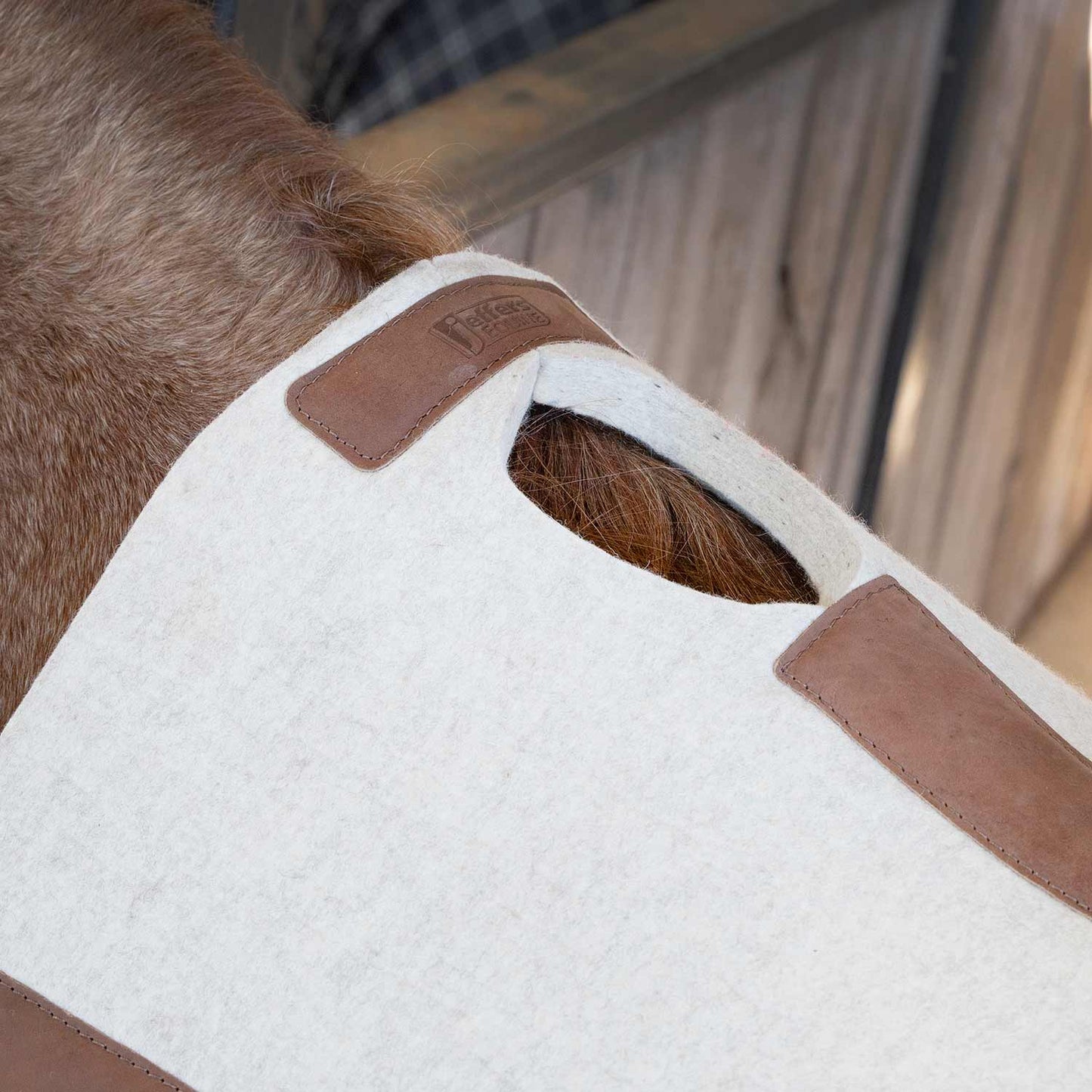 100% wool equine saddle pad