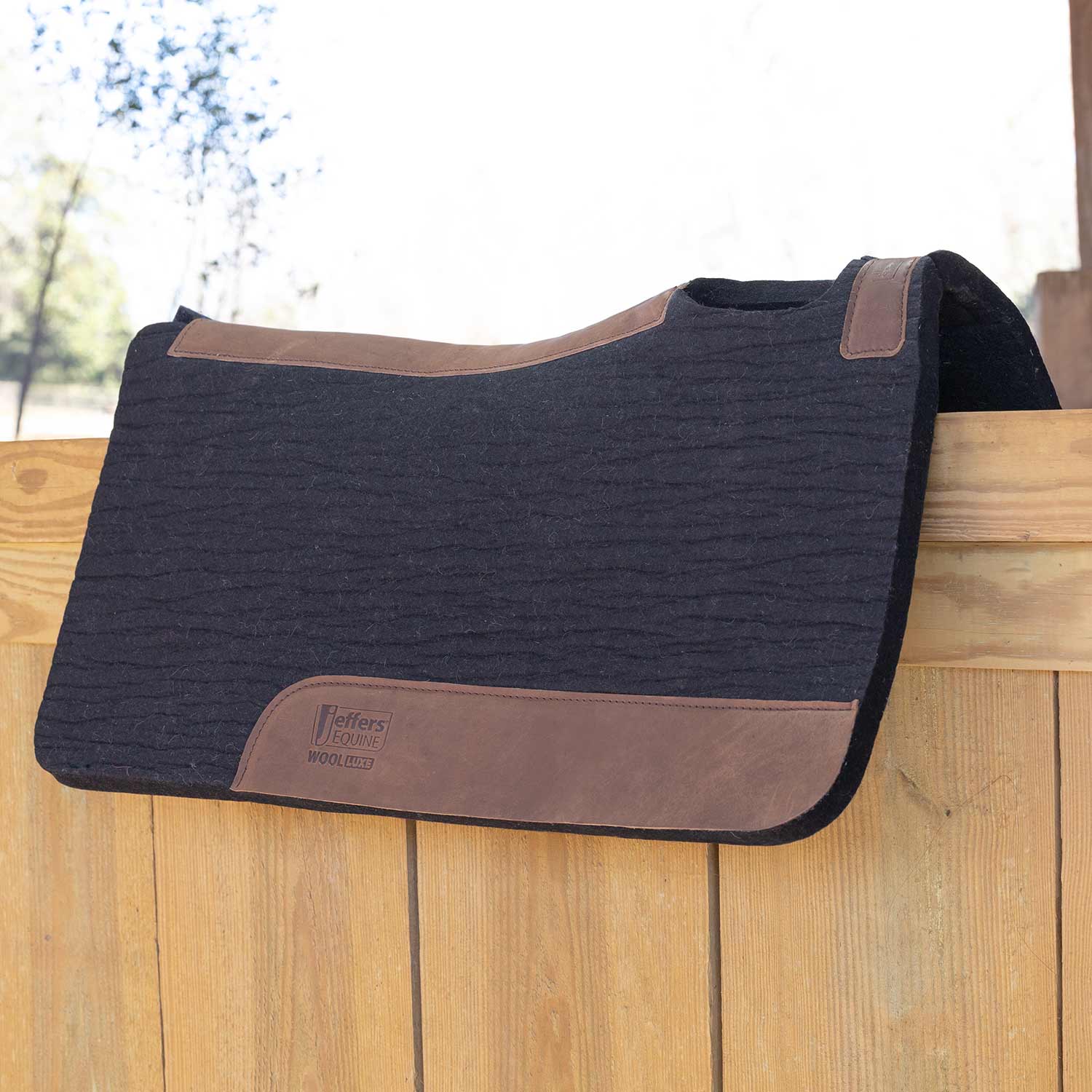 100% wool equine saddle pad