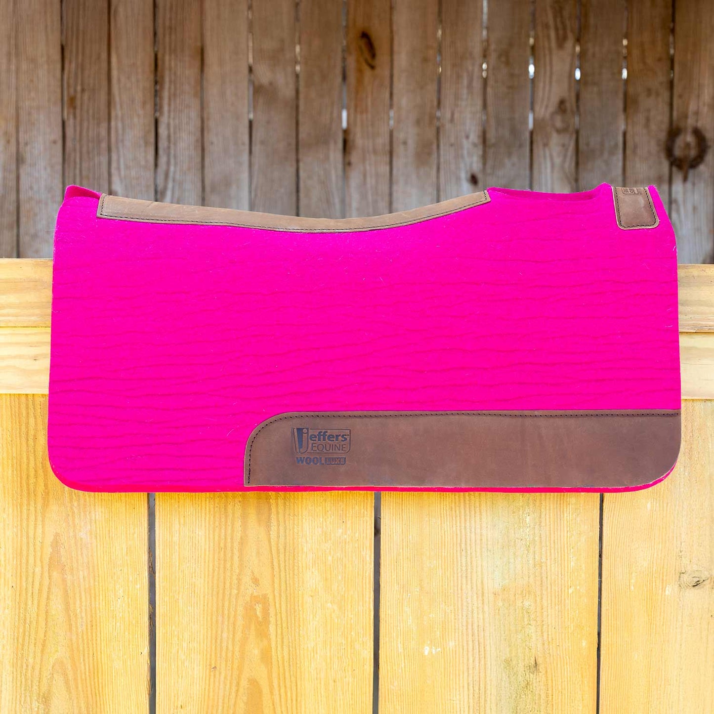 100% wool equine saddle pad