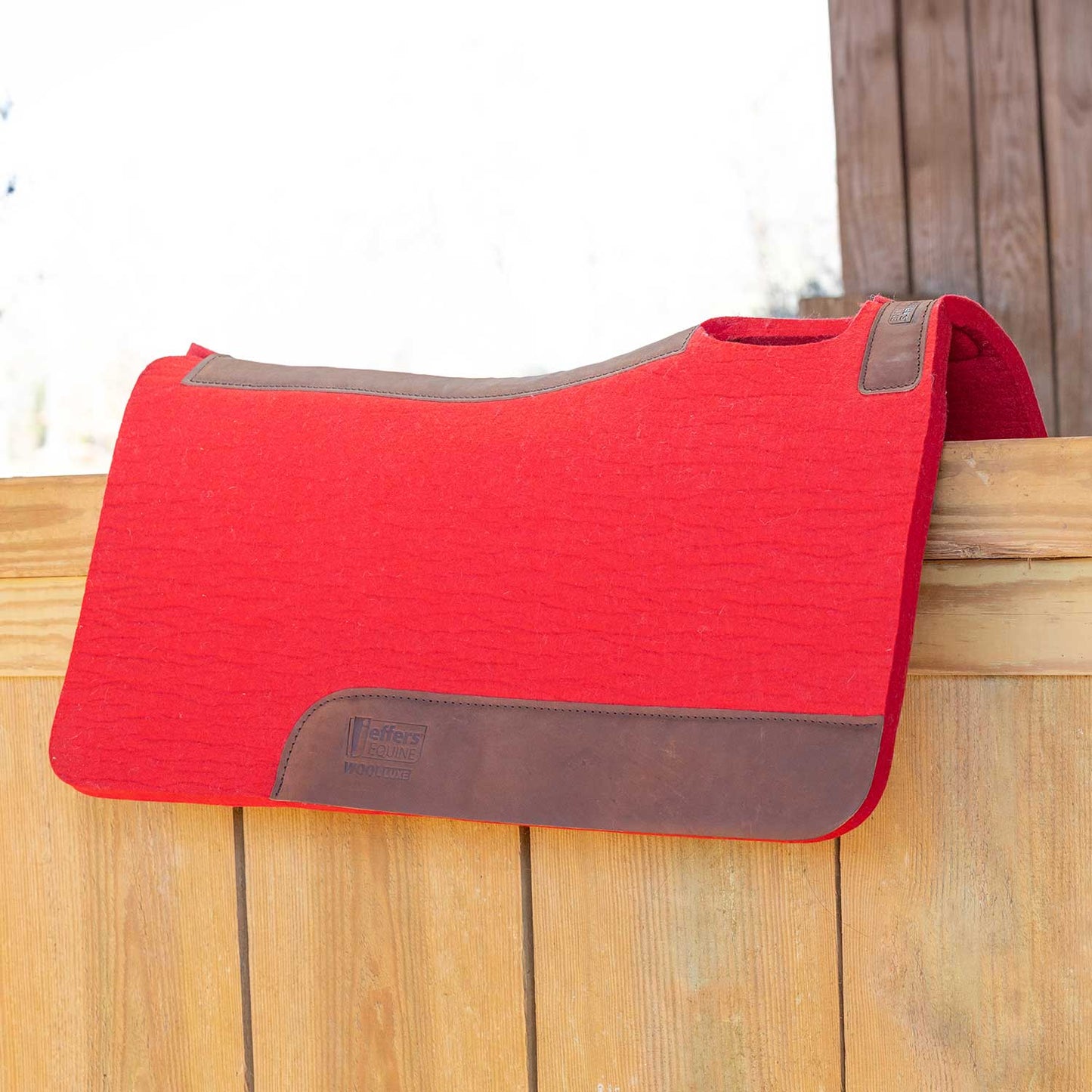 100% wool equine saddle pad
