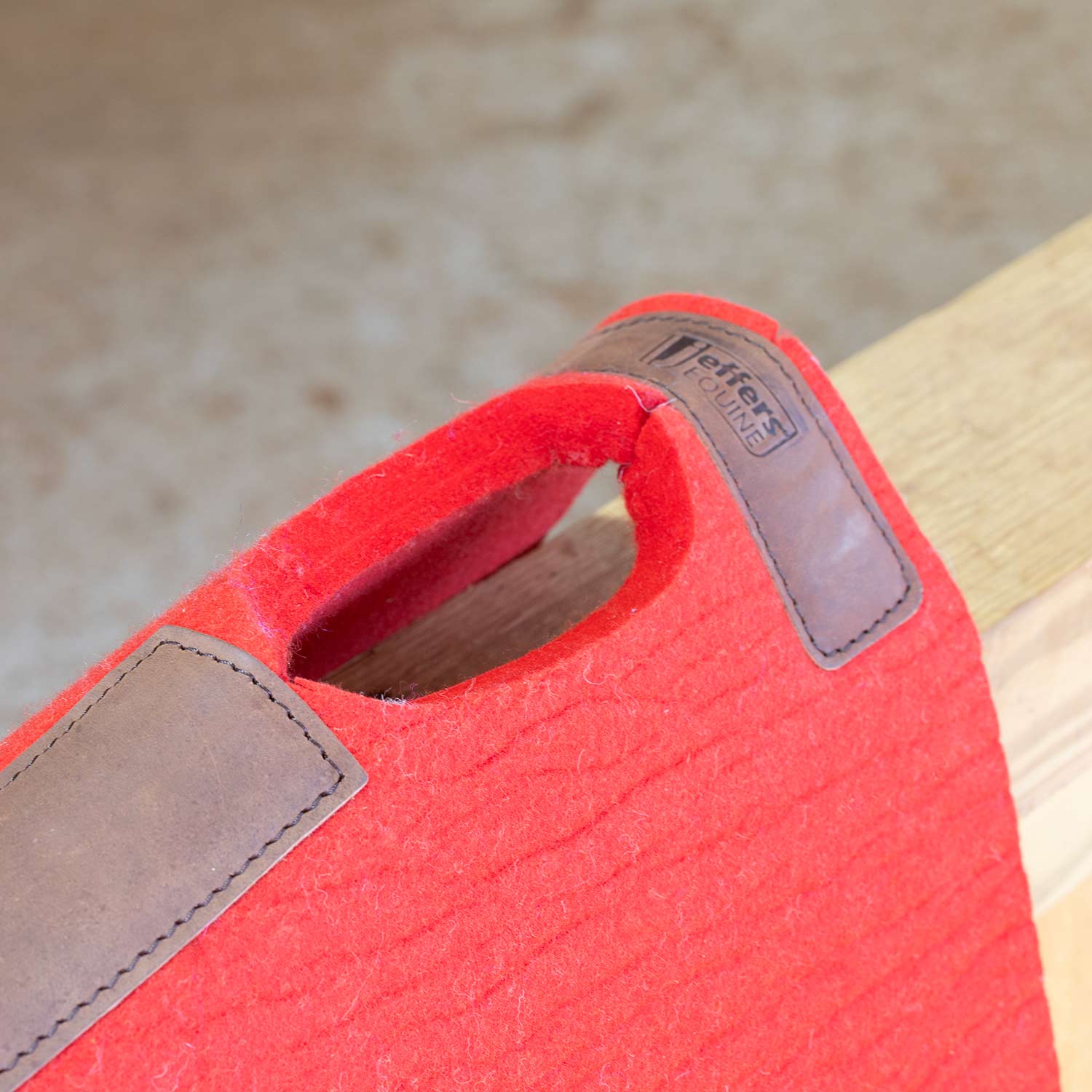 100% wool equine saddle pad