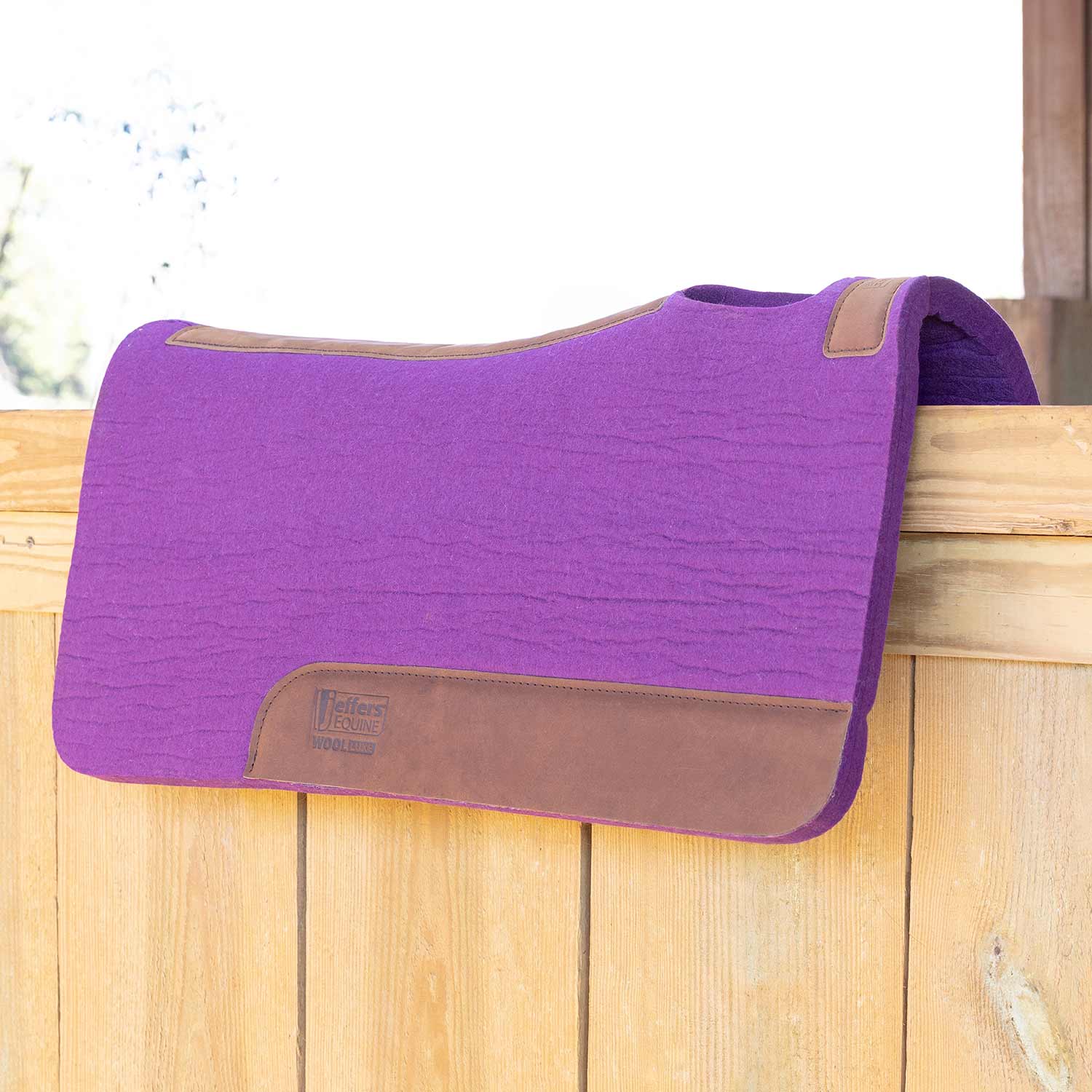 100% wool equine saddle pad