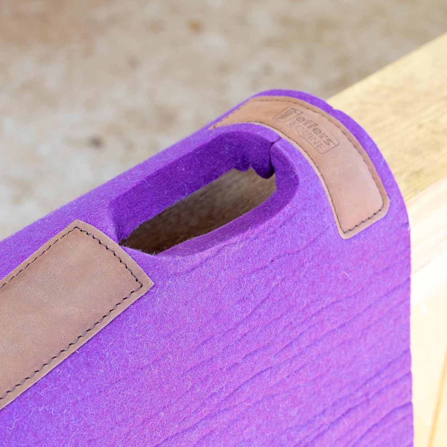 100% wool equine saddle pad