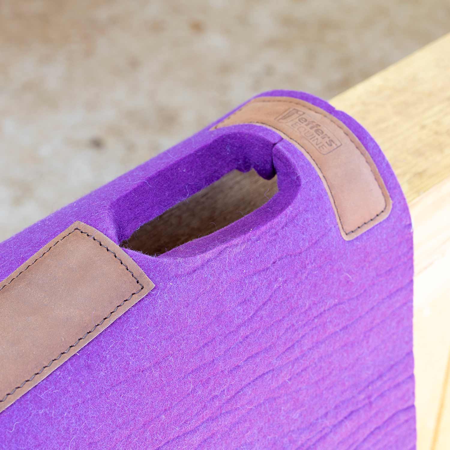 100% wool equine saddle pad