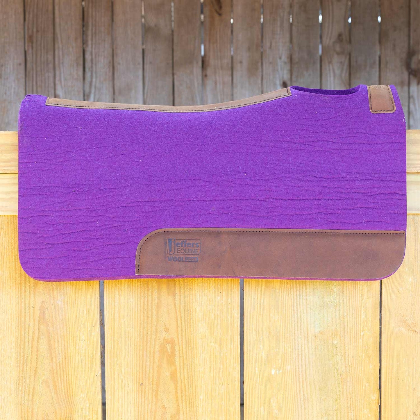 100% wool equine saddle pad