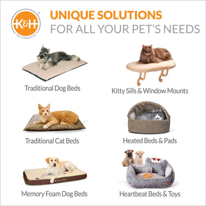 outdoor heated pet bed