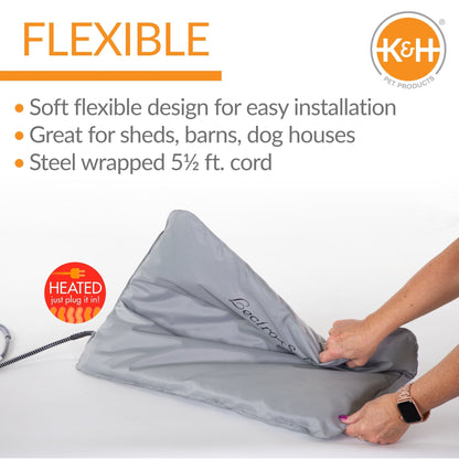 outdoor heated pet bed