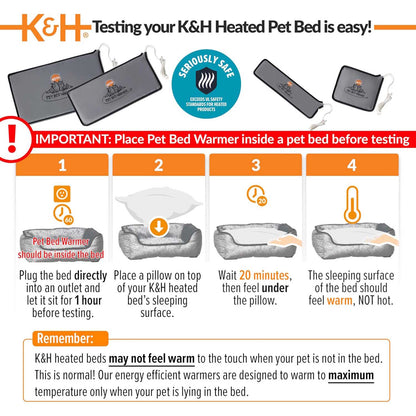 heated pet bed warmer