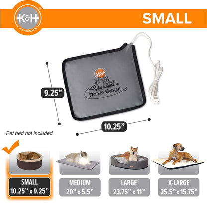 heated pet bed warmer