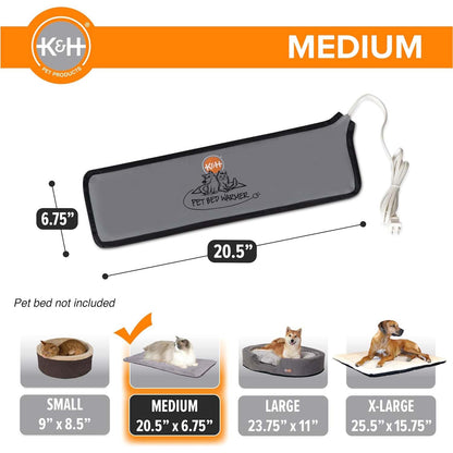 heated pet bed warmer
