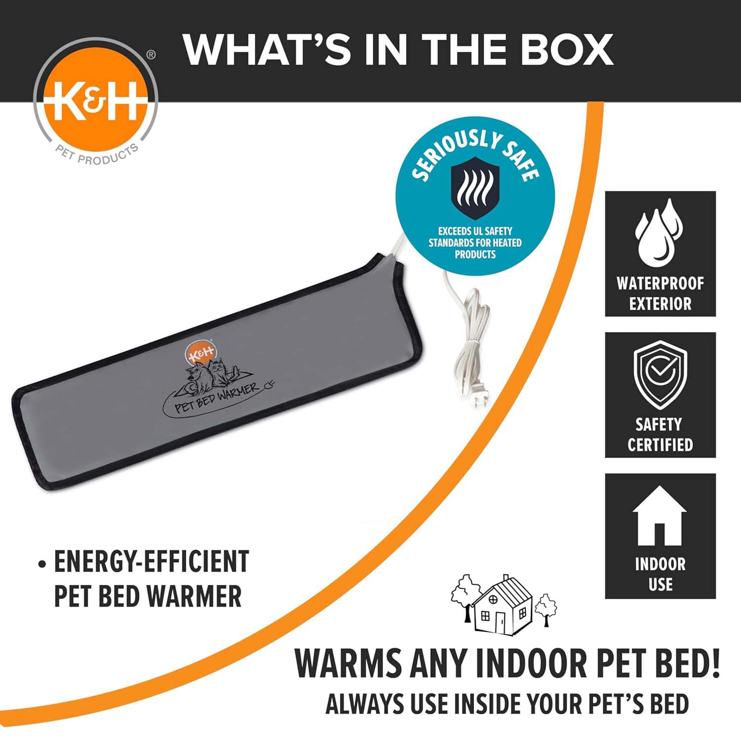 heated pet bed warmer