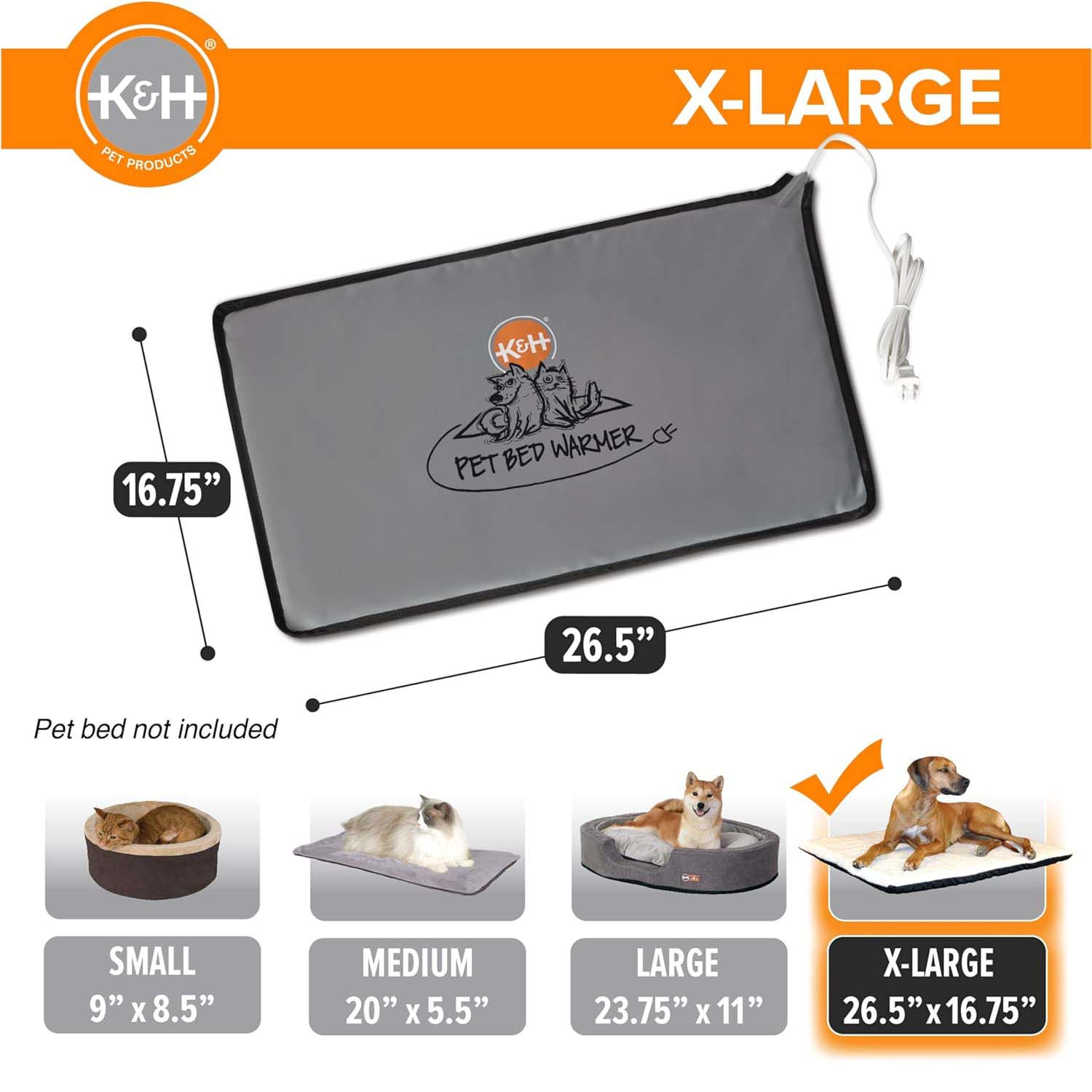 heated pet bed warmer