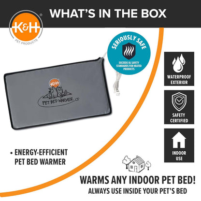 heated pet bed warmer