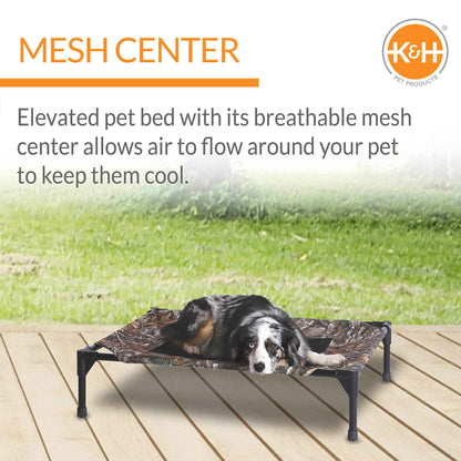 elevated dog bed Realtree Edge