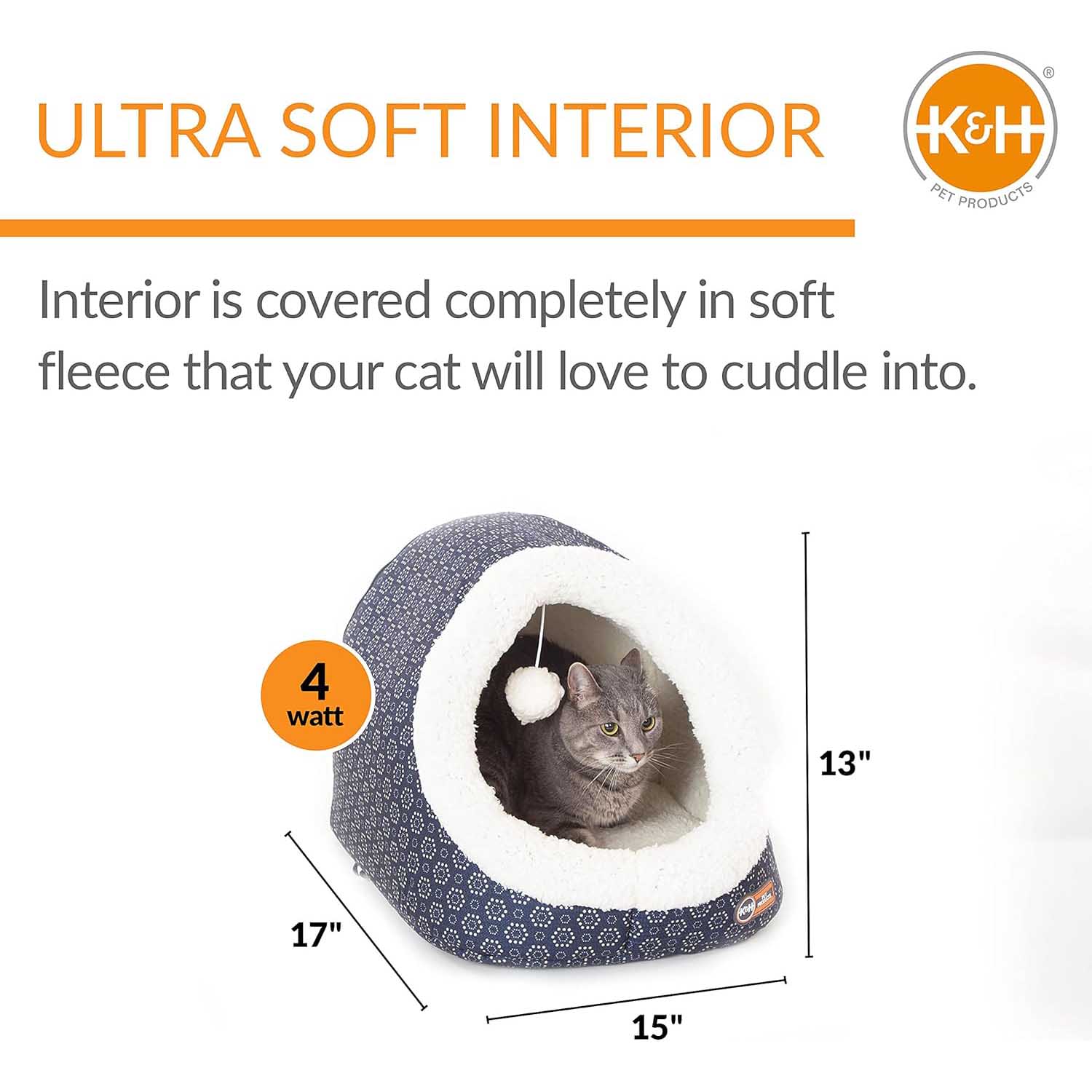 heated cat cave and tunnel
