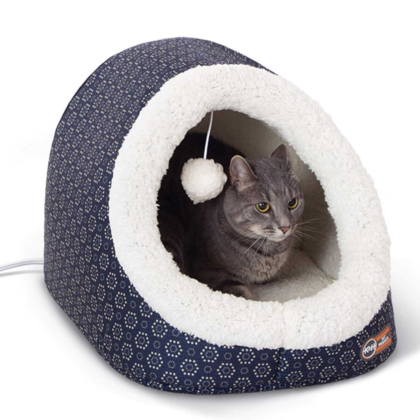 heated cat cave and tunnel