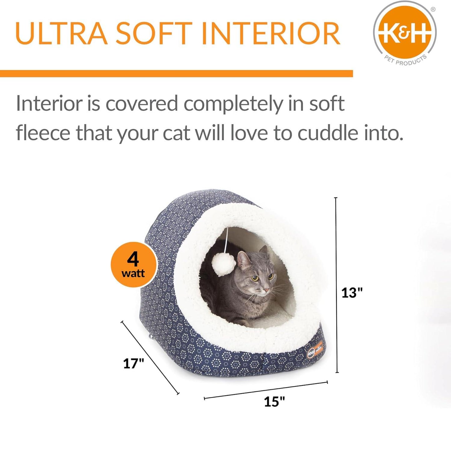 heated cat cave and tunnel
