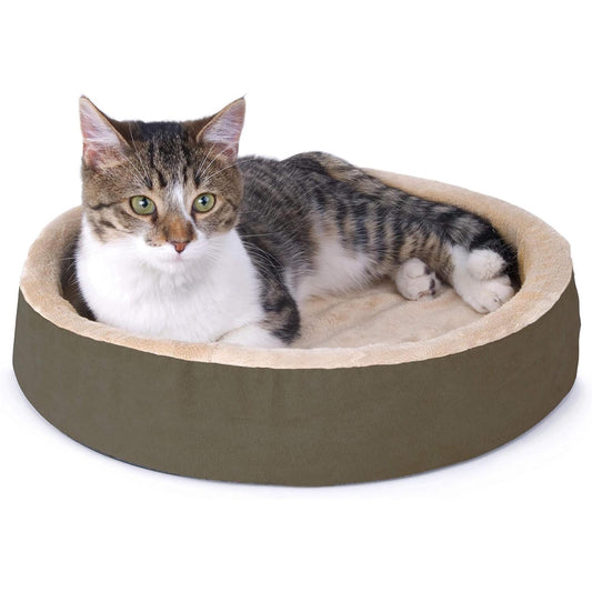 Indoor Heated Cat Bed