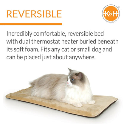 heated cat bed