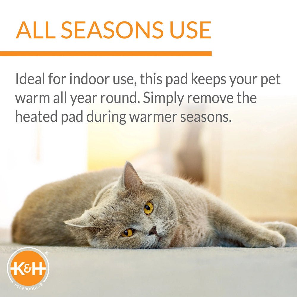 heated cat bed