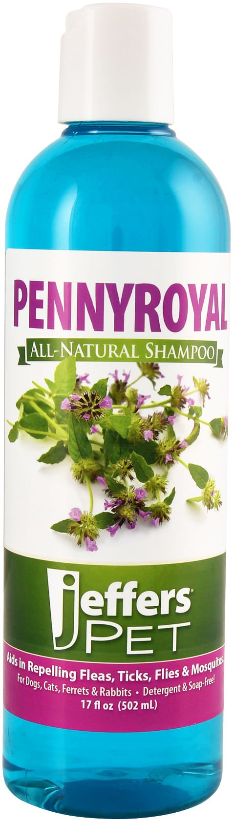 Jeffers Natural Flea and Tick Pennyroyal Dog Shampoo