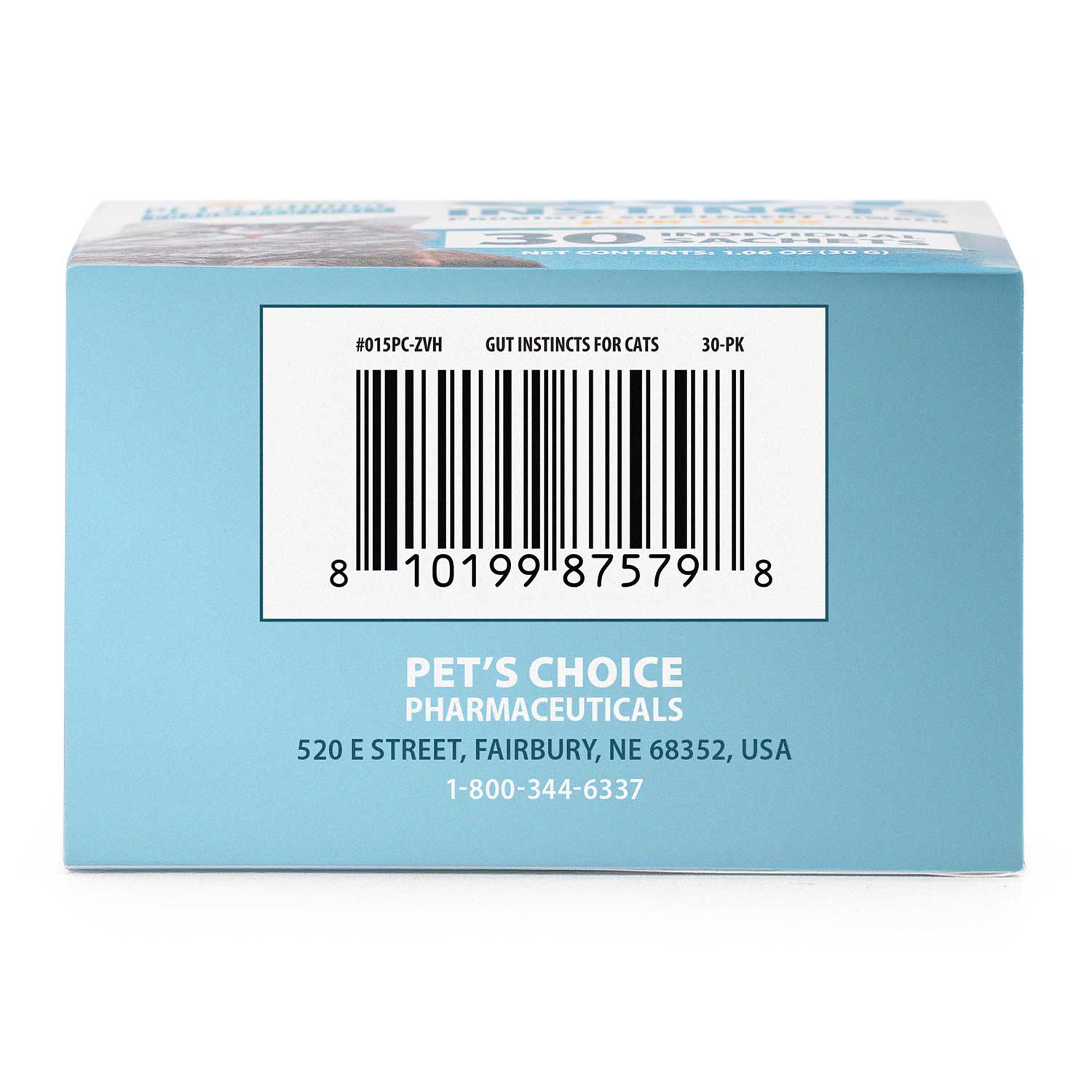 Pet’s Choice Gut Instincts Probiotic Supplement for Cats