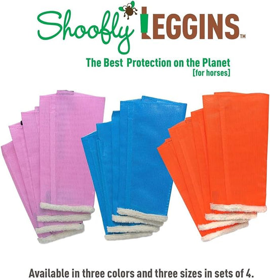 Shoofly Leggins Fine Mesh Fly Boots for Horses