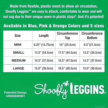 Shoofly Leggins Fine Mesh Fly Boots for Horses