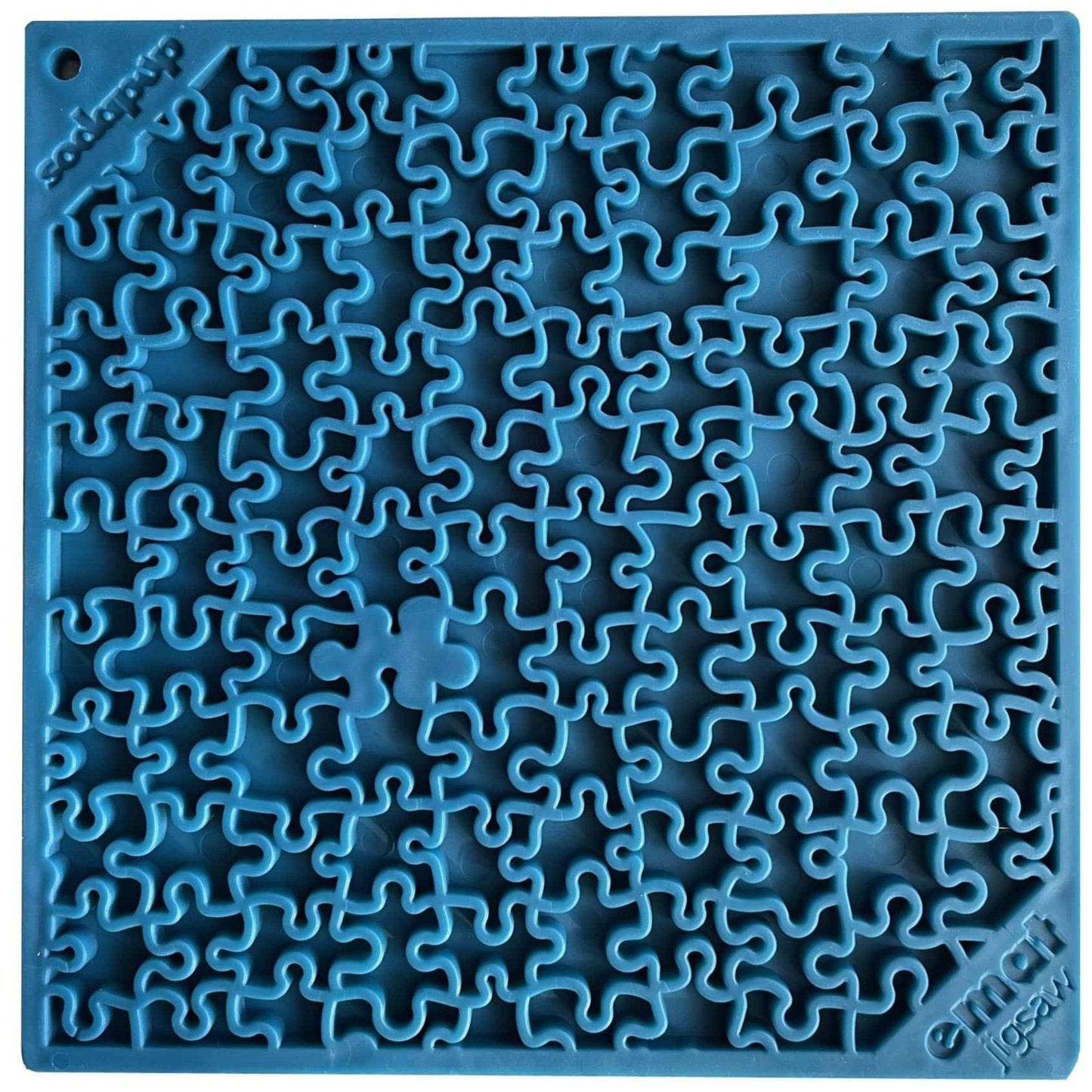 Jigsaw Puzzle eMat - Enrichment Lick Mat for Dogs and Cats, USA Made