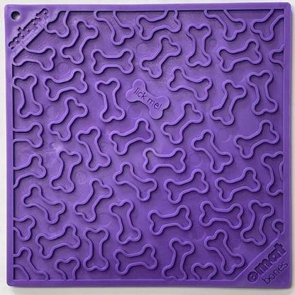 Bones eMat - Enrichment Lick Mat for Dogs and Cats by SodaPup