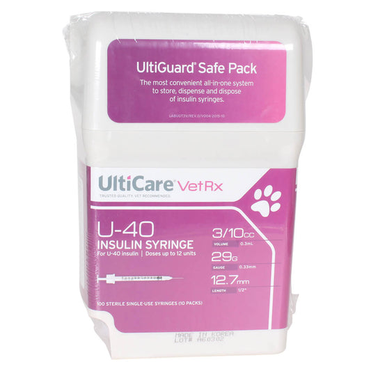 UltiCare U-40 Insulin Syringes with Sharps