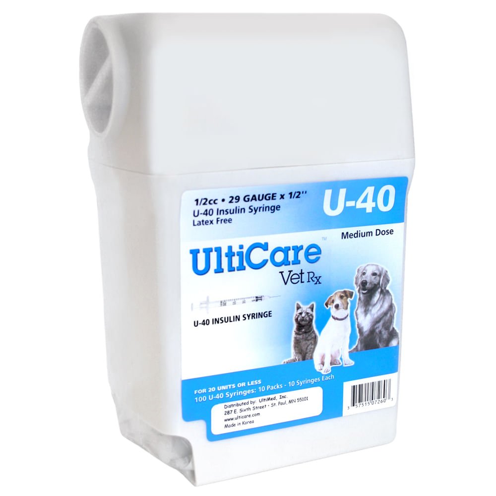 UltiCare U-40 Insulin Syringes with Sharps