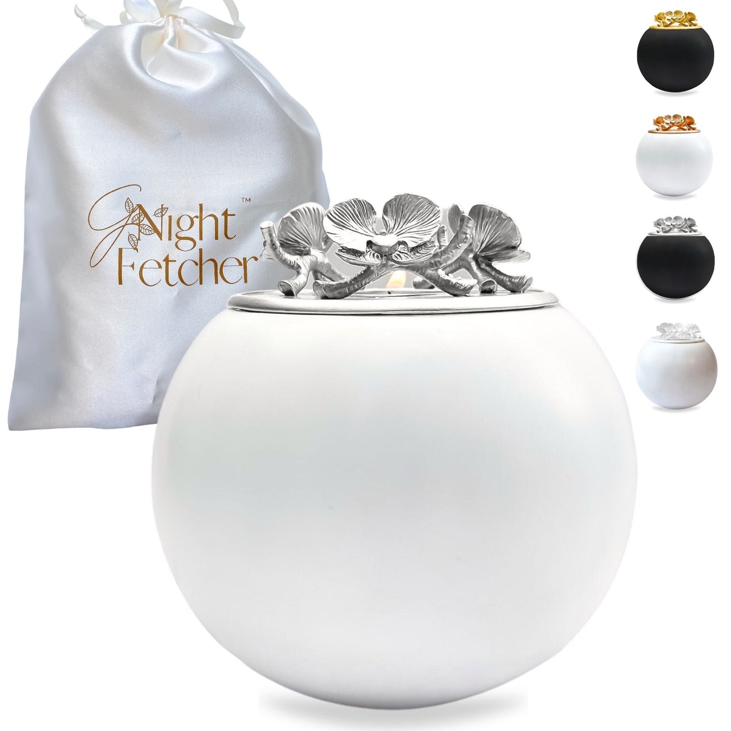 Orchid Urn for Dog & Pet Ashes - Handmade